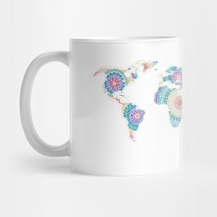 World Map Mug